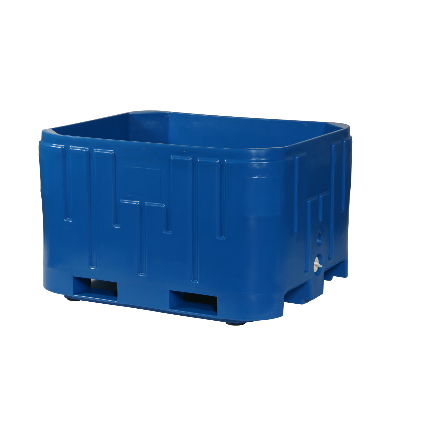 Roadshow Display Kiosk base unit showing double-wall polyurethane foam insulated body