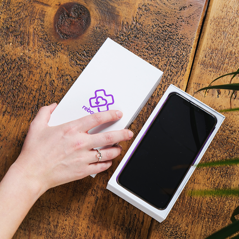 iPhone in reboxed packaging