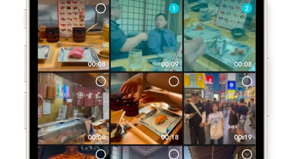 choose 2 files to merge