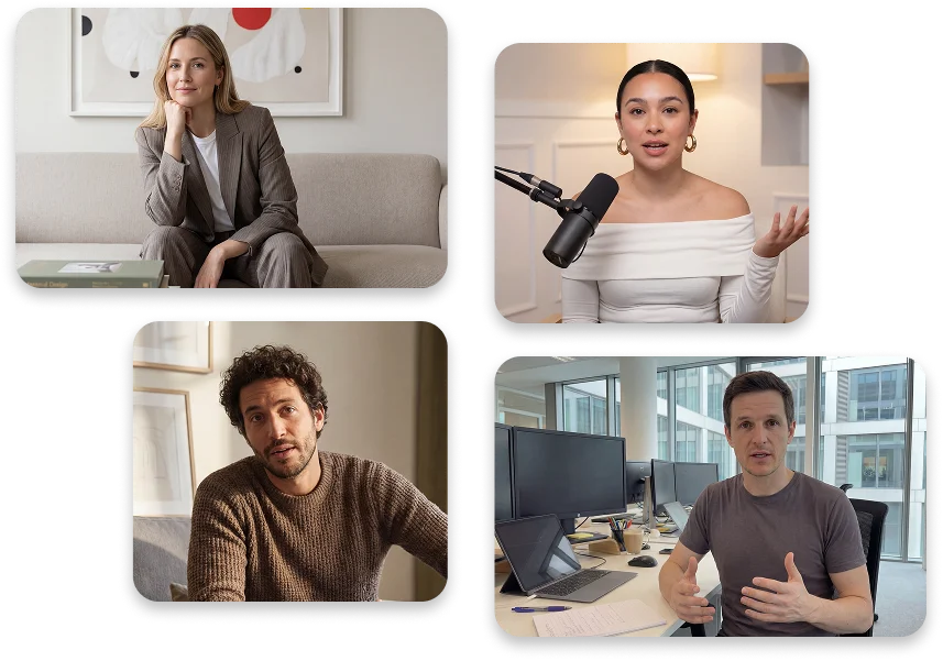 AI Actors. Create UGC Ads with AI in minutes.