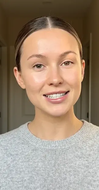 Close-up of hyper-realistic AI actor with natural skin texture and lifelike expressions for talking-head videos