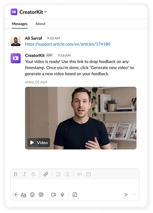 CreatorKit AI Video Agent