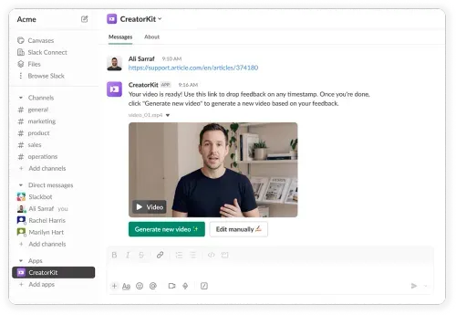 CreatorKit AI Video Agent