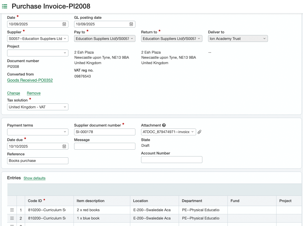 Dashboard mockup