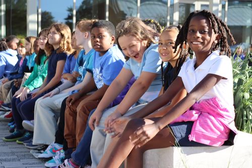 Kiddos loving kiddos