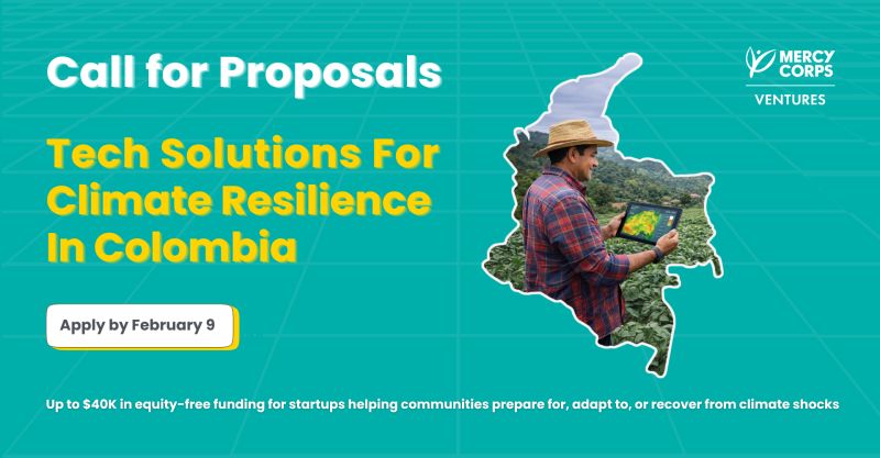 Convocatoria startups climáticas en Colombia ene 2026