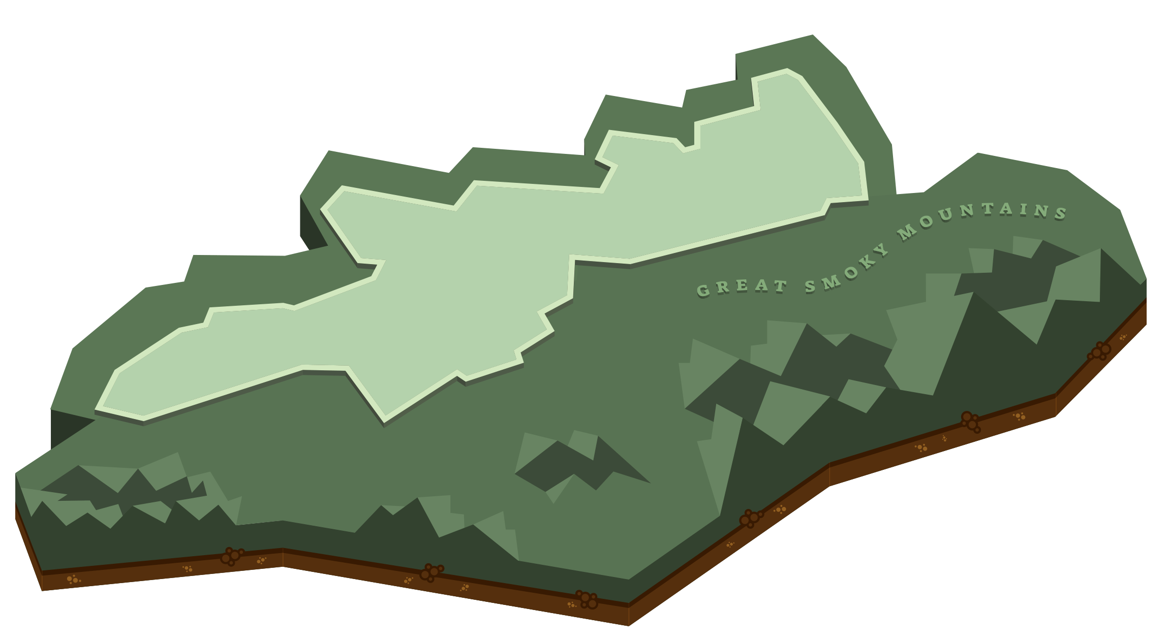 Gatlinburg TN map