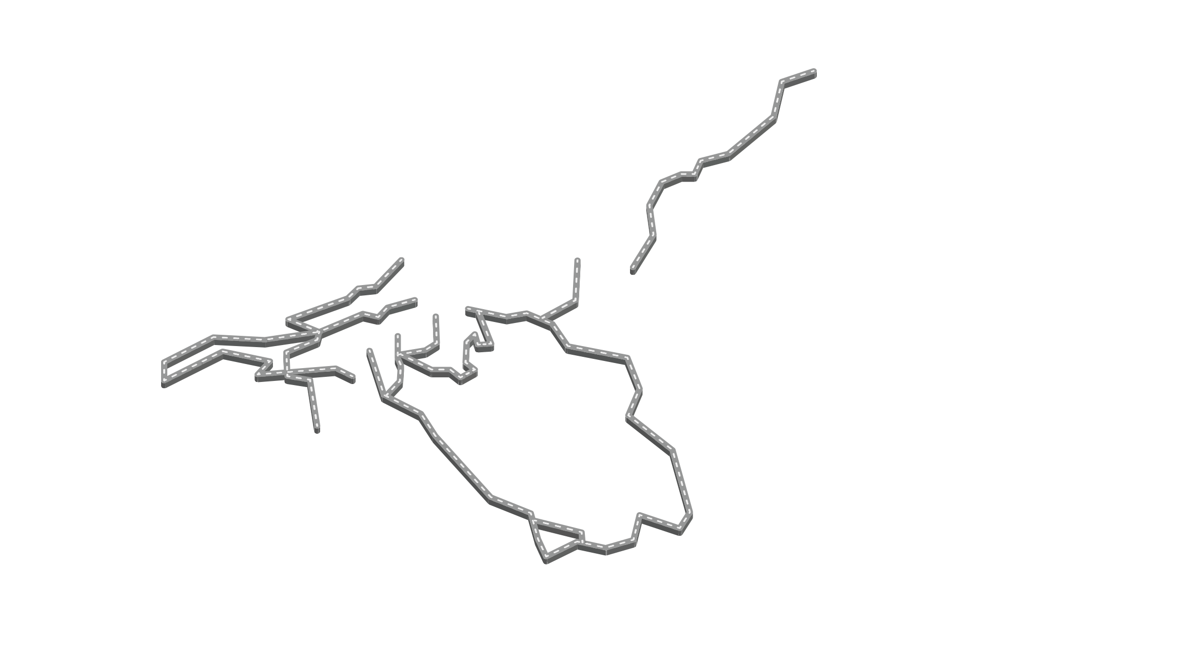 Gatlinburg main roads