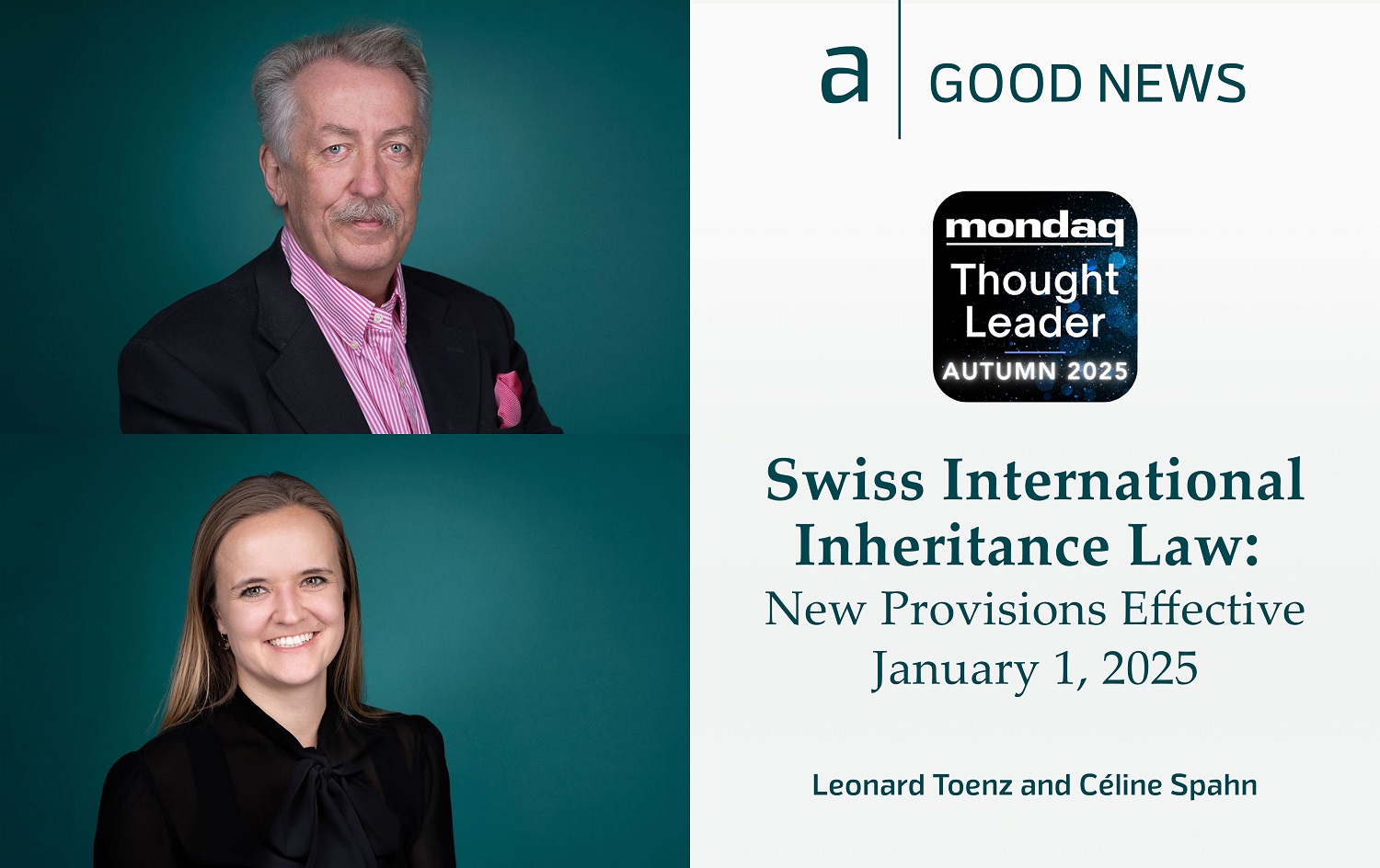 Mondaq Autumn 2025 Thought Leadership Awards