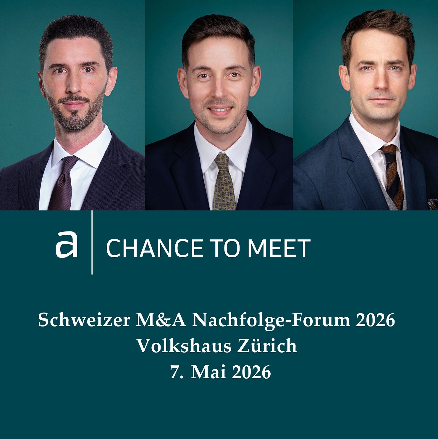 Schweizer M&A Nachfolge-Forums 2026