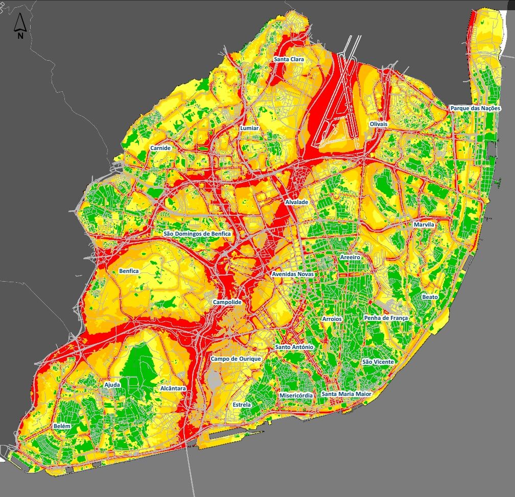 lisbon noisy map
