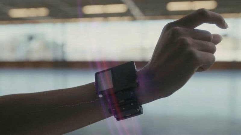 Facebook Wristband AR device