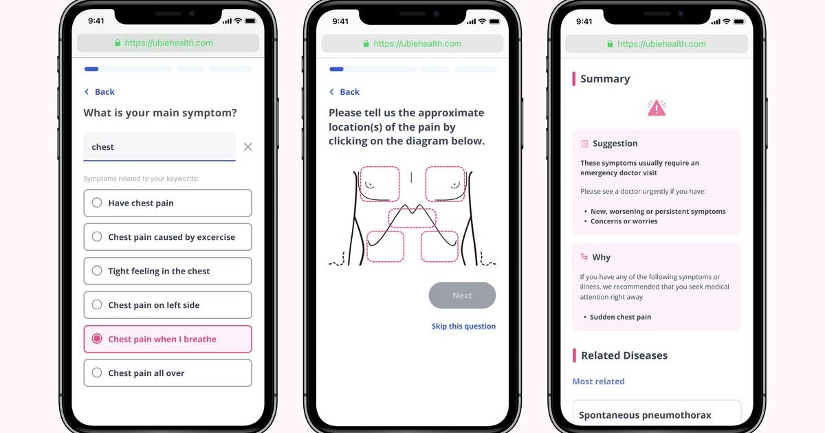 Japanese startup Ubie brings AI symptom checker to the US | MobiHealthNews