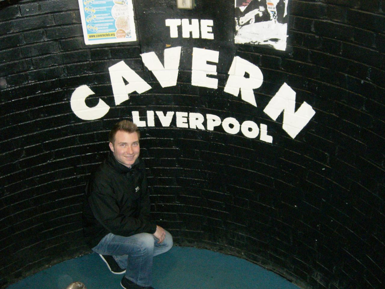 At the prestigious Cavern Club