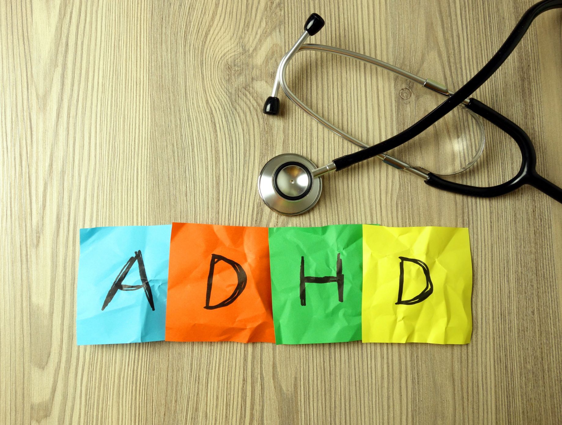 Stethoscope with ADHD sign