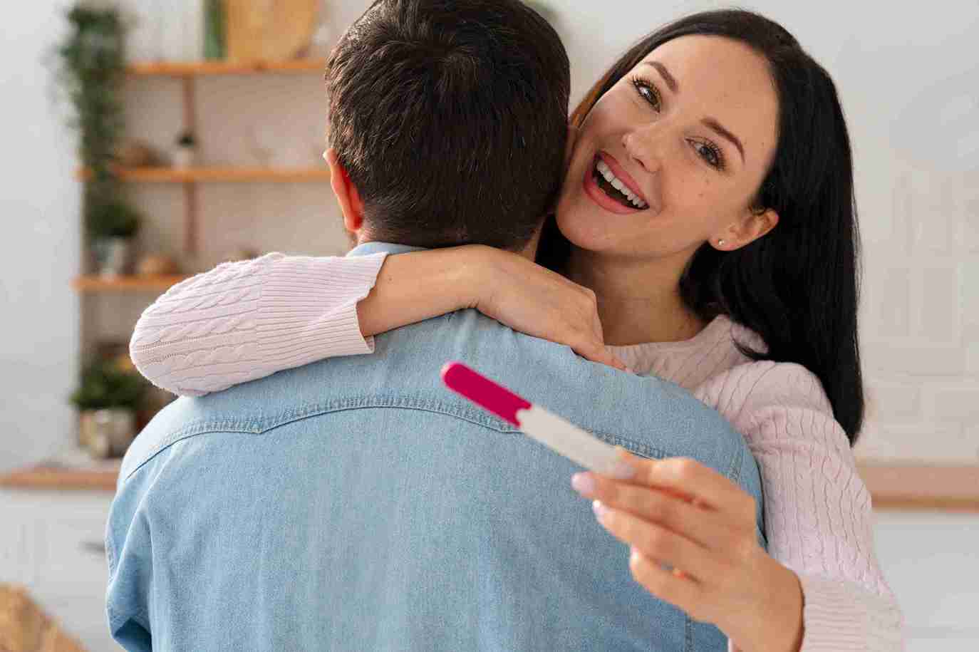  first step usually starts with a positive pregnancy test