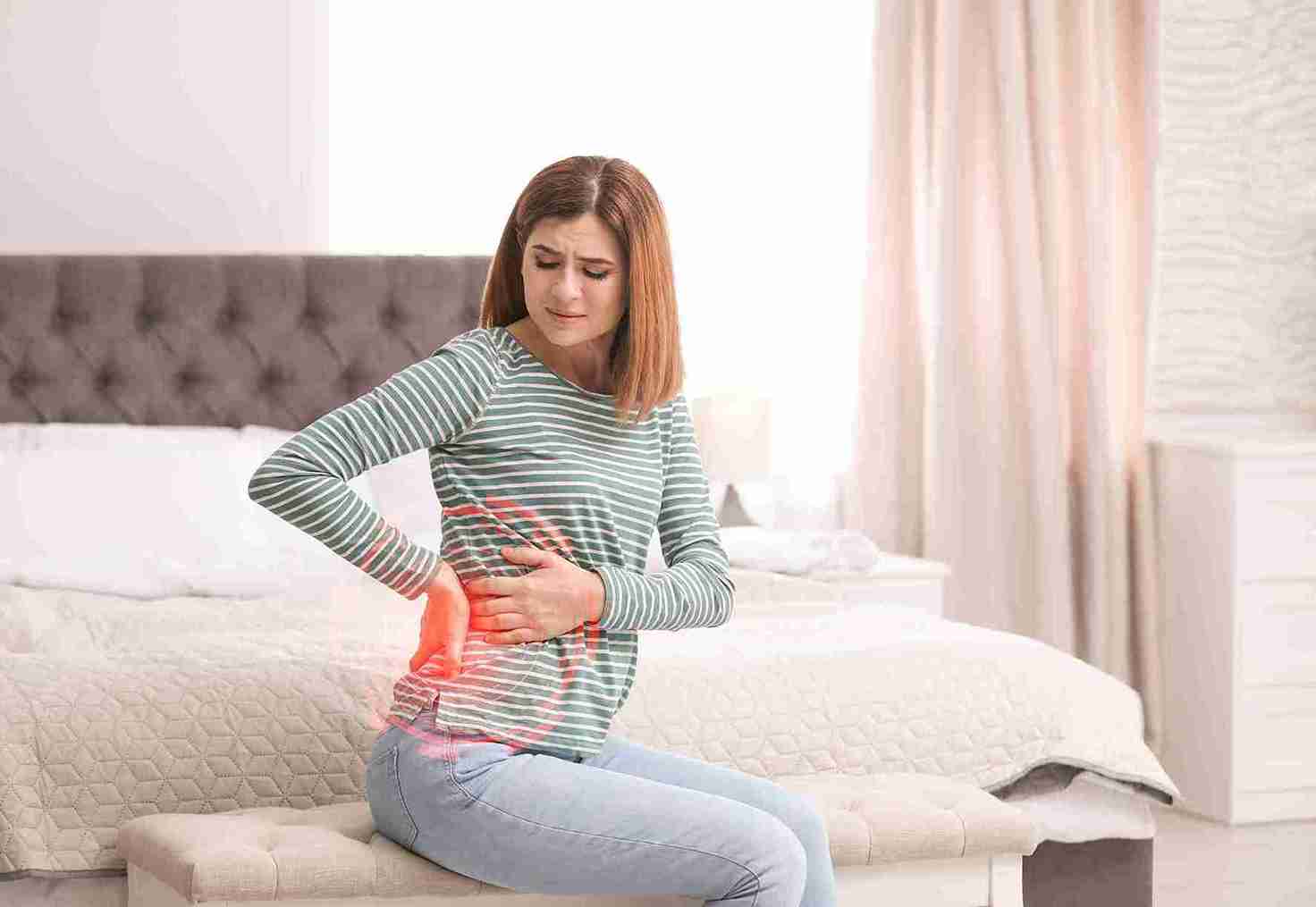 kidney stones bring on intermittent pain