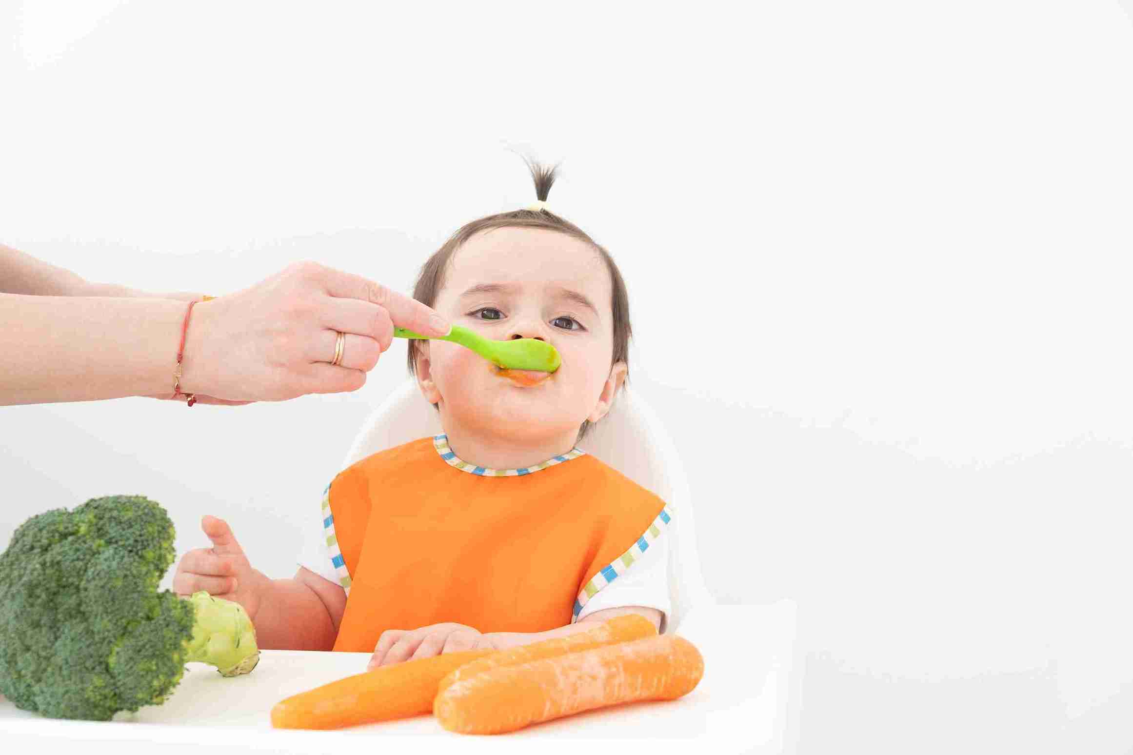 Toddlers can be very difficult if they have decided on something to eat