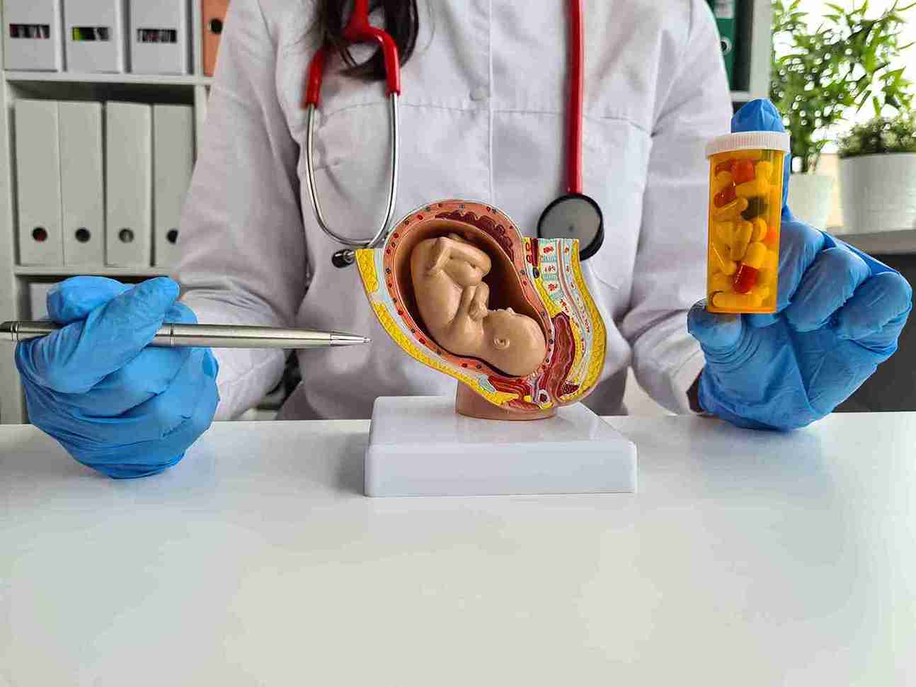 amniocentesis test is an invasive test that involves inserting a needle