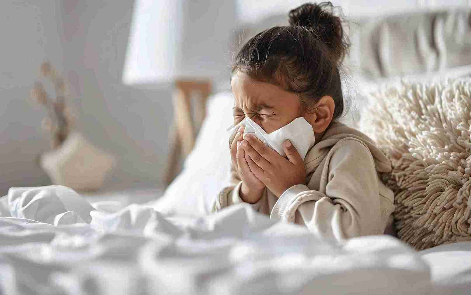 seasonal viral infections and mild irritation of the airways can also make baby coughing at night