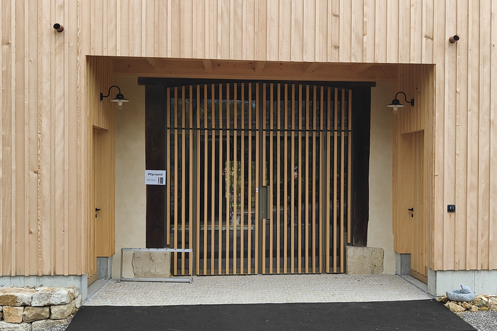 Umbau der denkmalgeschützten Pfarrscheune in Wölflinswil