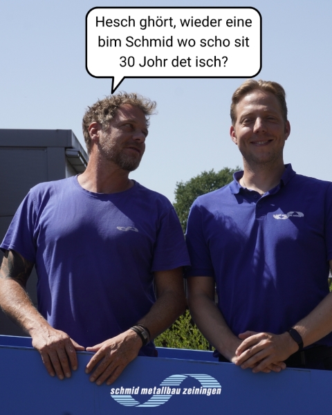 30 Jahre bei uns im Betrieb: Danke, Dominik!
