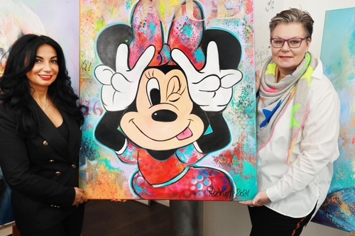 Interview in Hamburg in Nissis Kunstkantine