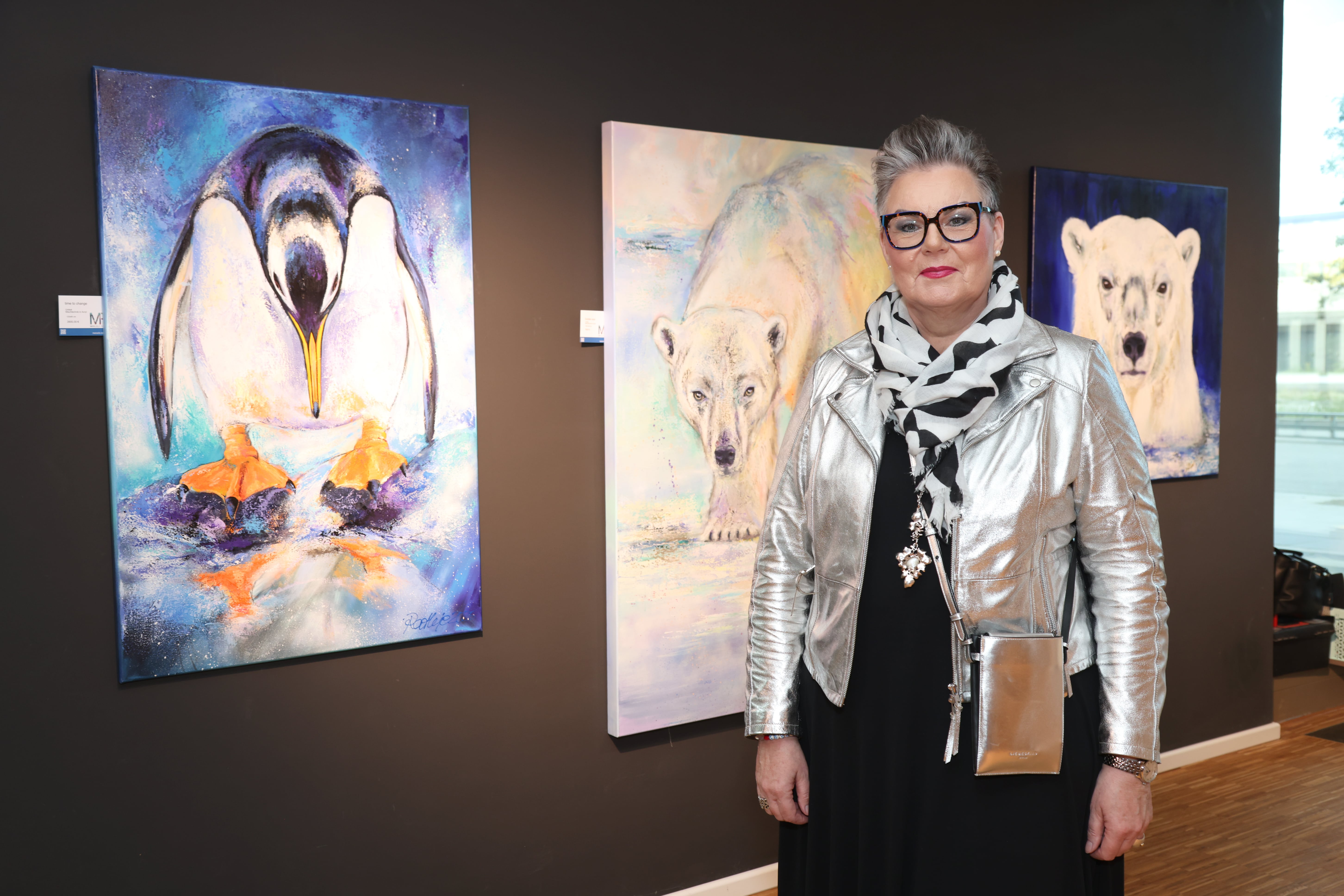 Impressionen zur Vernissage als Auftakt zur Reise mit der Poseidon Expedition