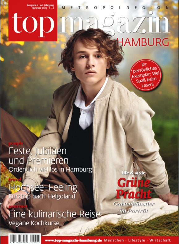 Manuela große Reise im Top Magazin Hamburg