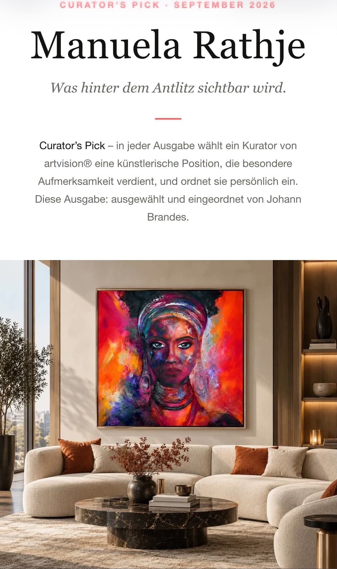 Was hinter dem Antlitz sichtbar wird