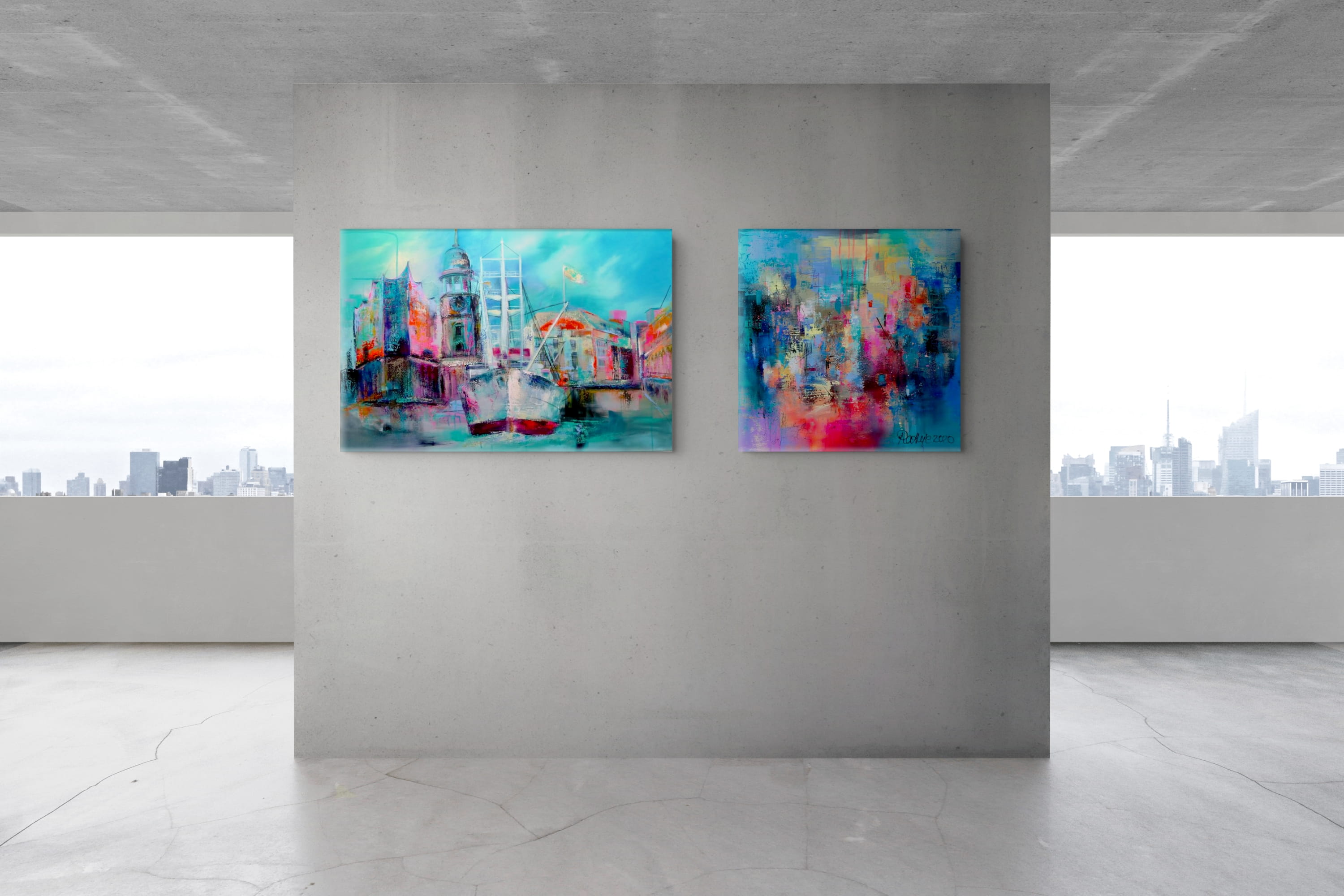 Virtuelle Ausstellung Maritimes und Abstraktes