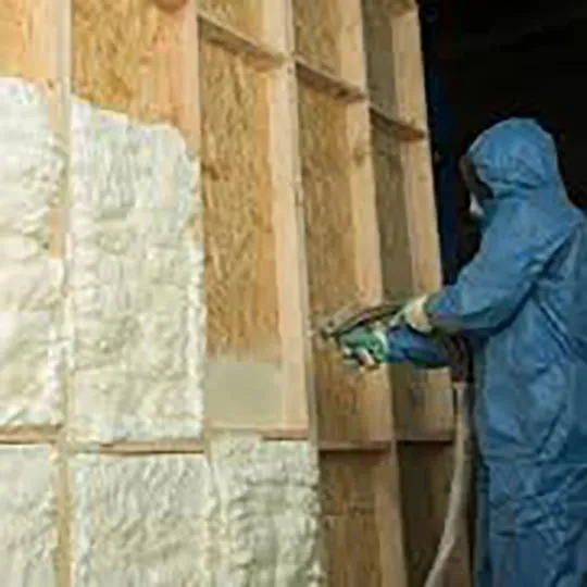 spray foam walls