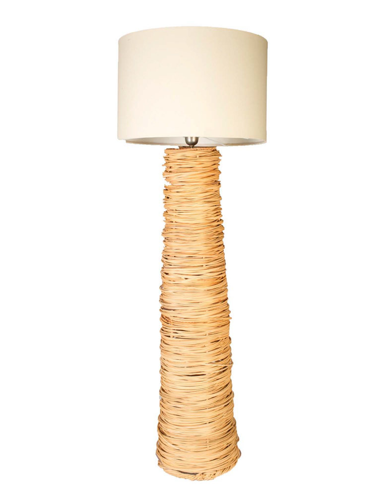 Rattan floor lamp-162 Cm