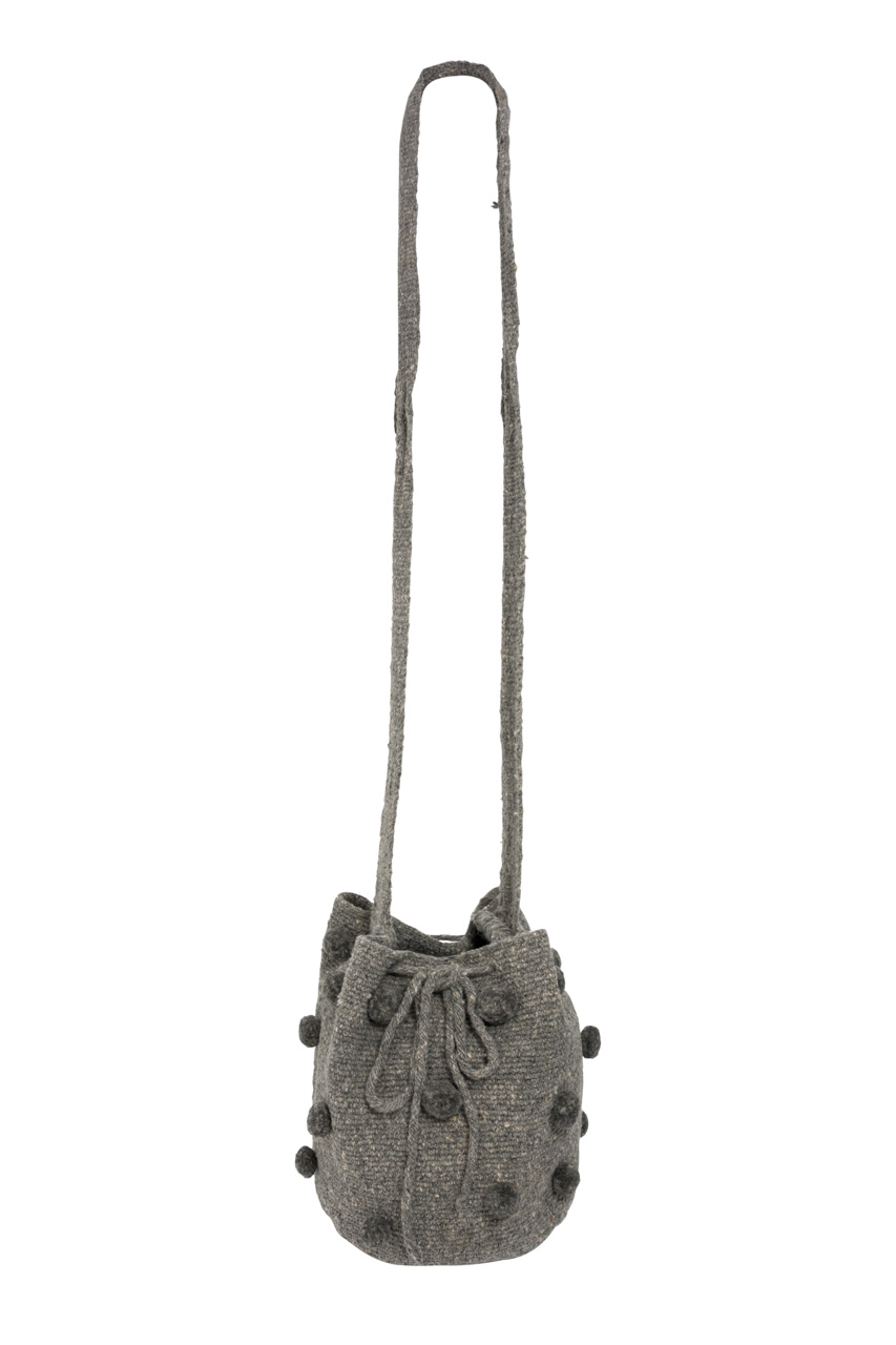 Misak Mochila Handbag, Light Grey