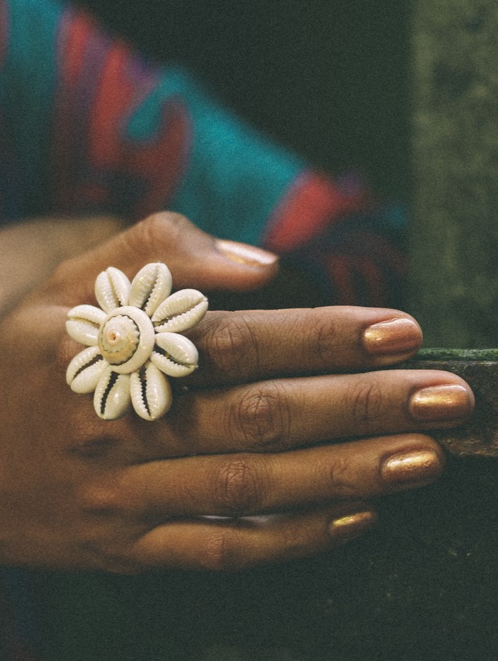 Sea daisy ring.