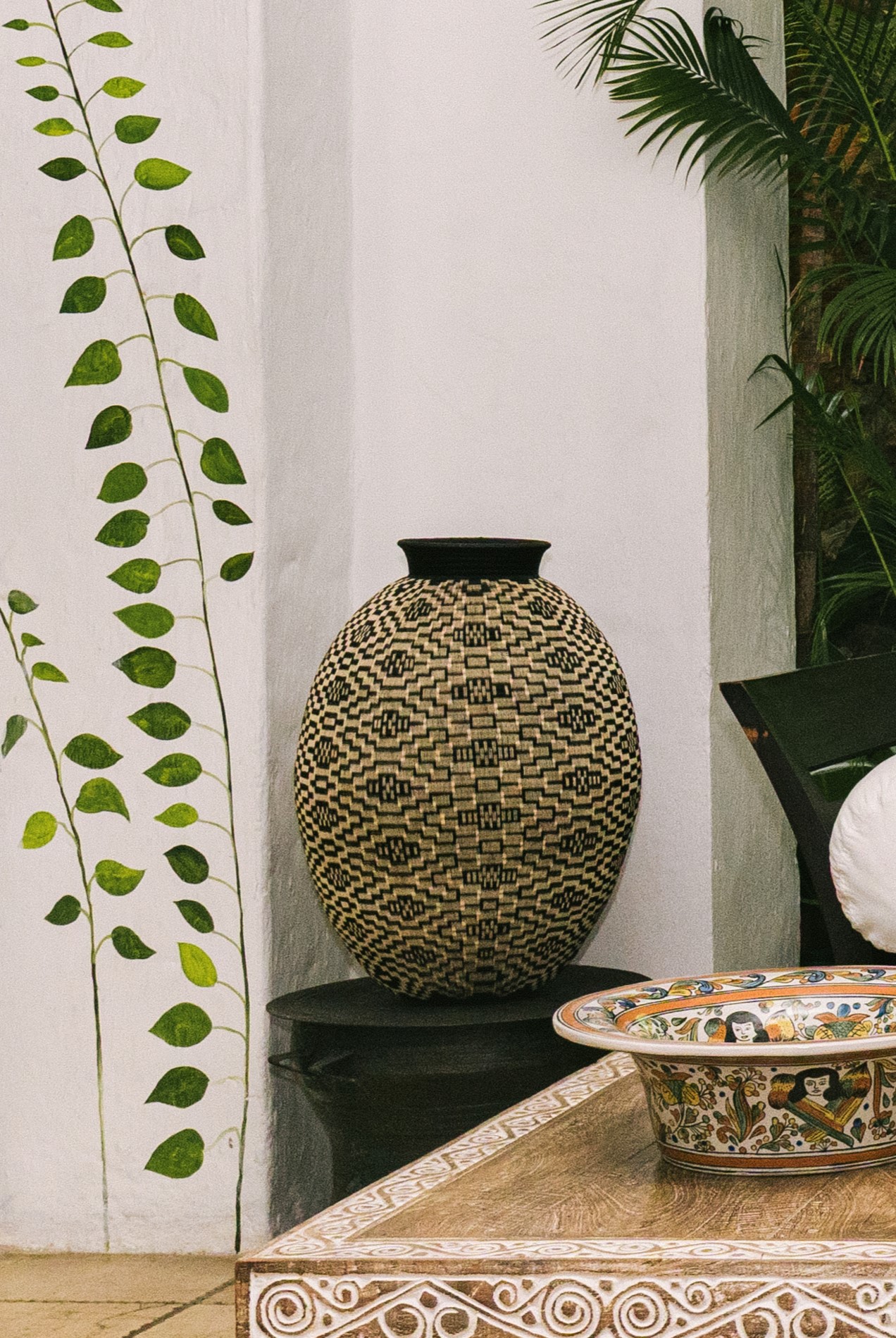 Geometric figures werregue container - 65 Cm