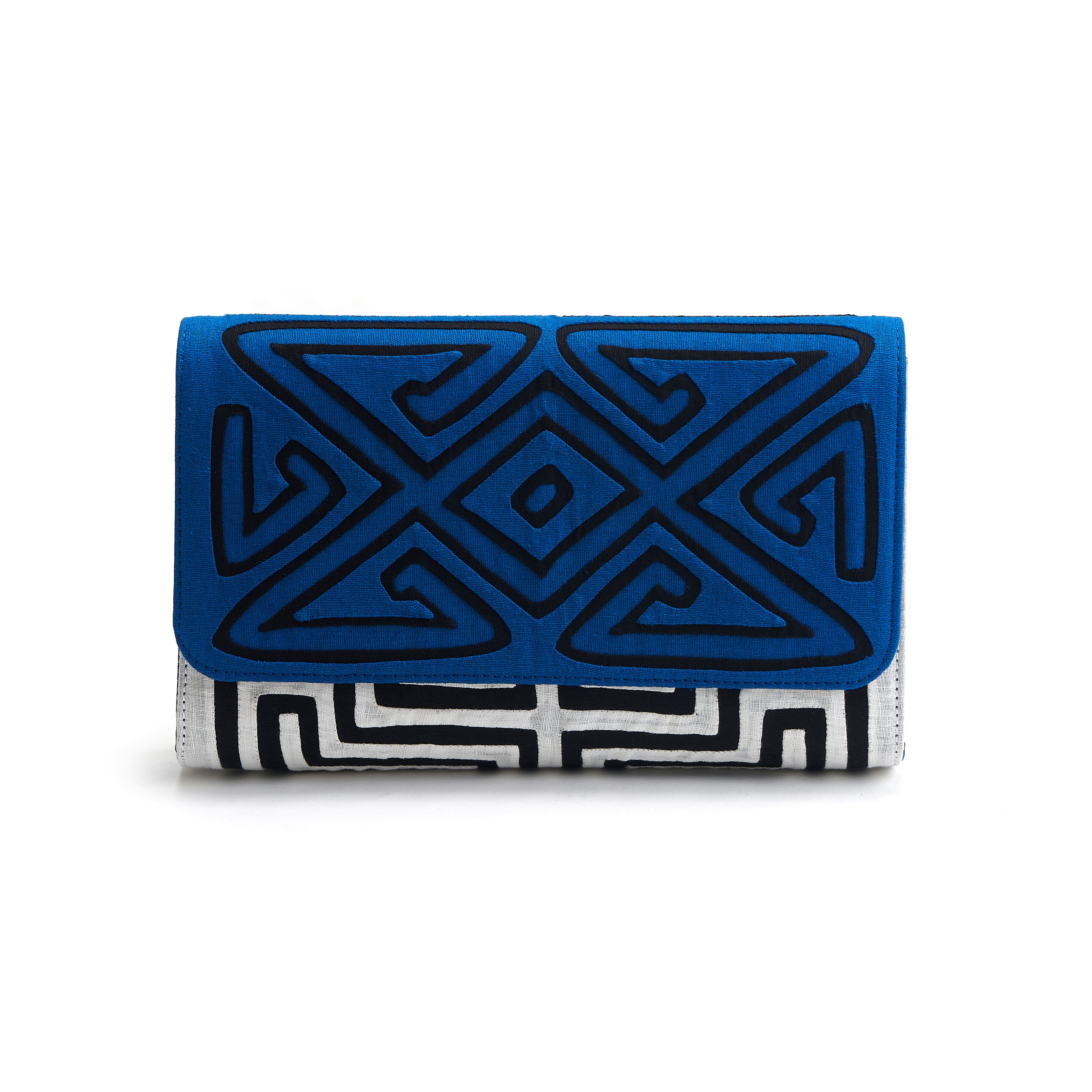 Clutch M.S. - Guna In Blue Baguette