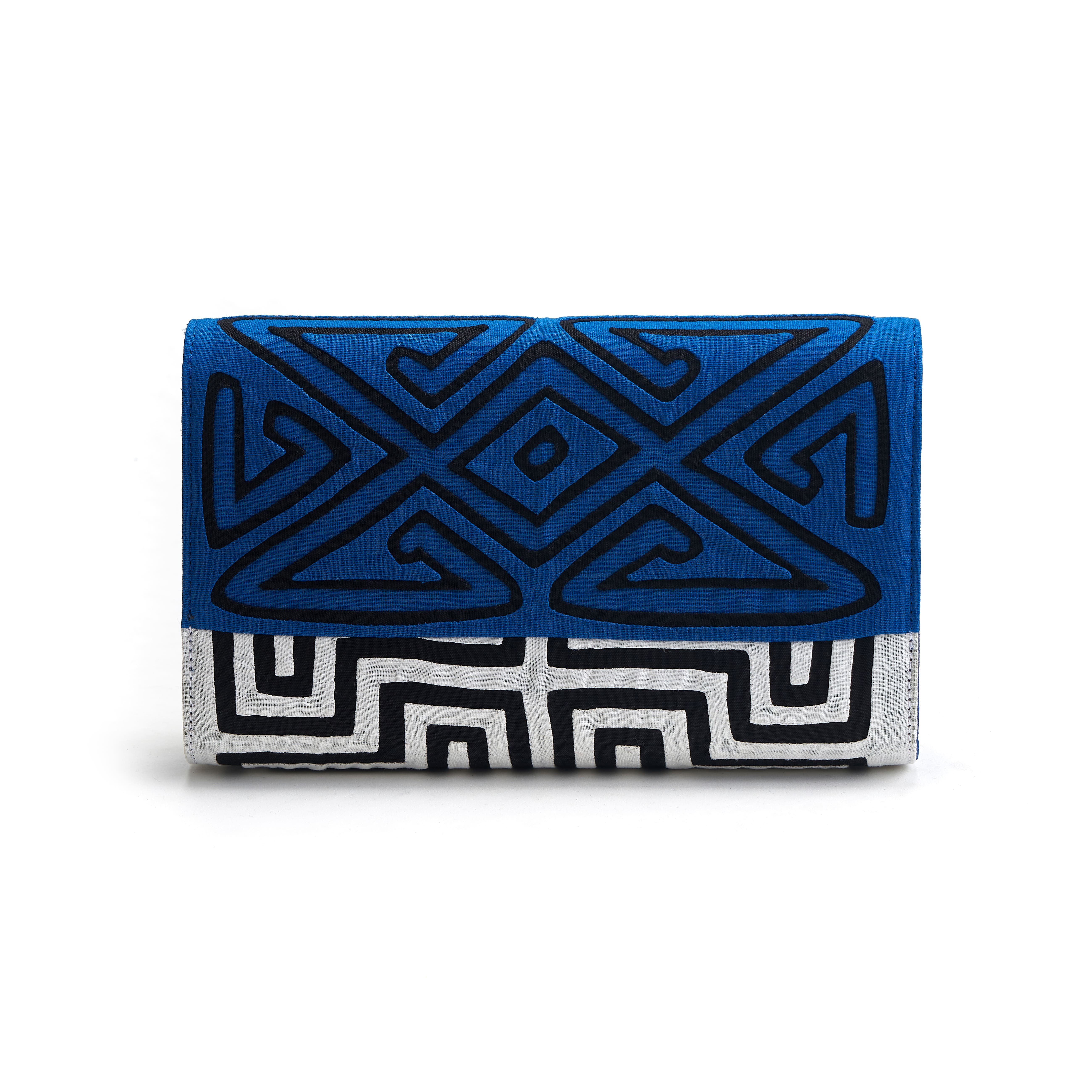 Clutch M.S. - Guna In Blue Baguette