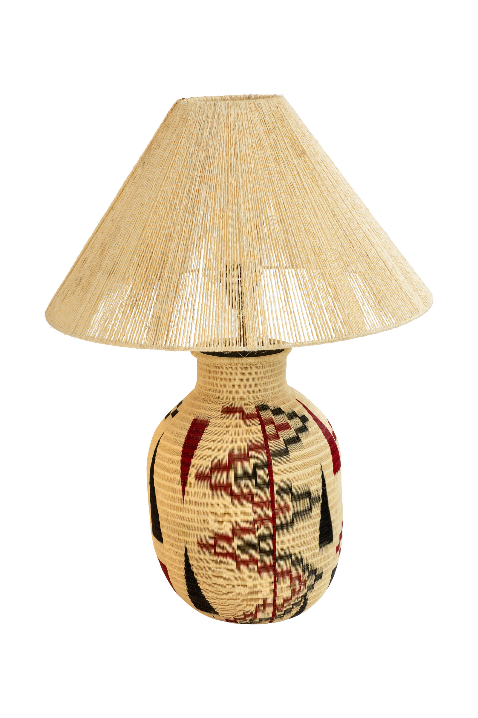 Lamp in Werregue ecru