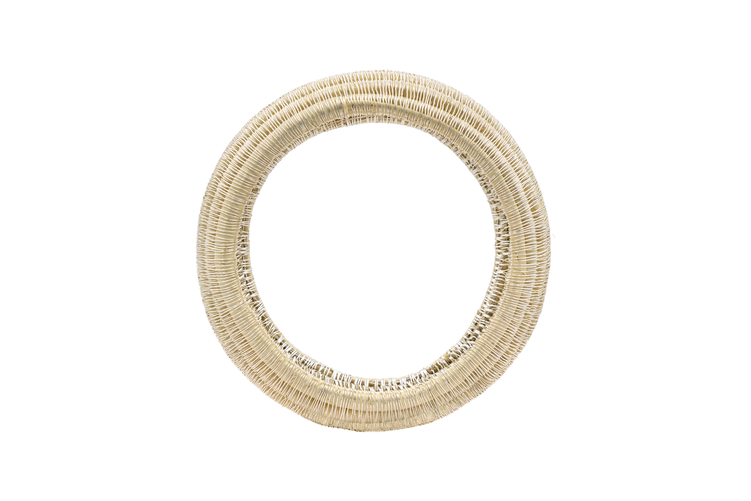  Brazalete en hilos de alpaca