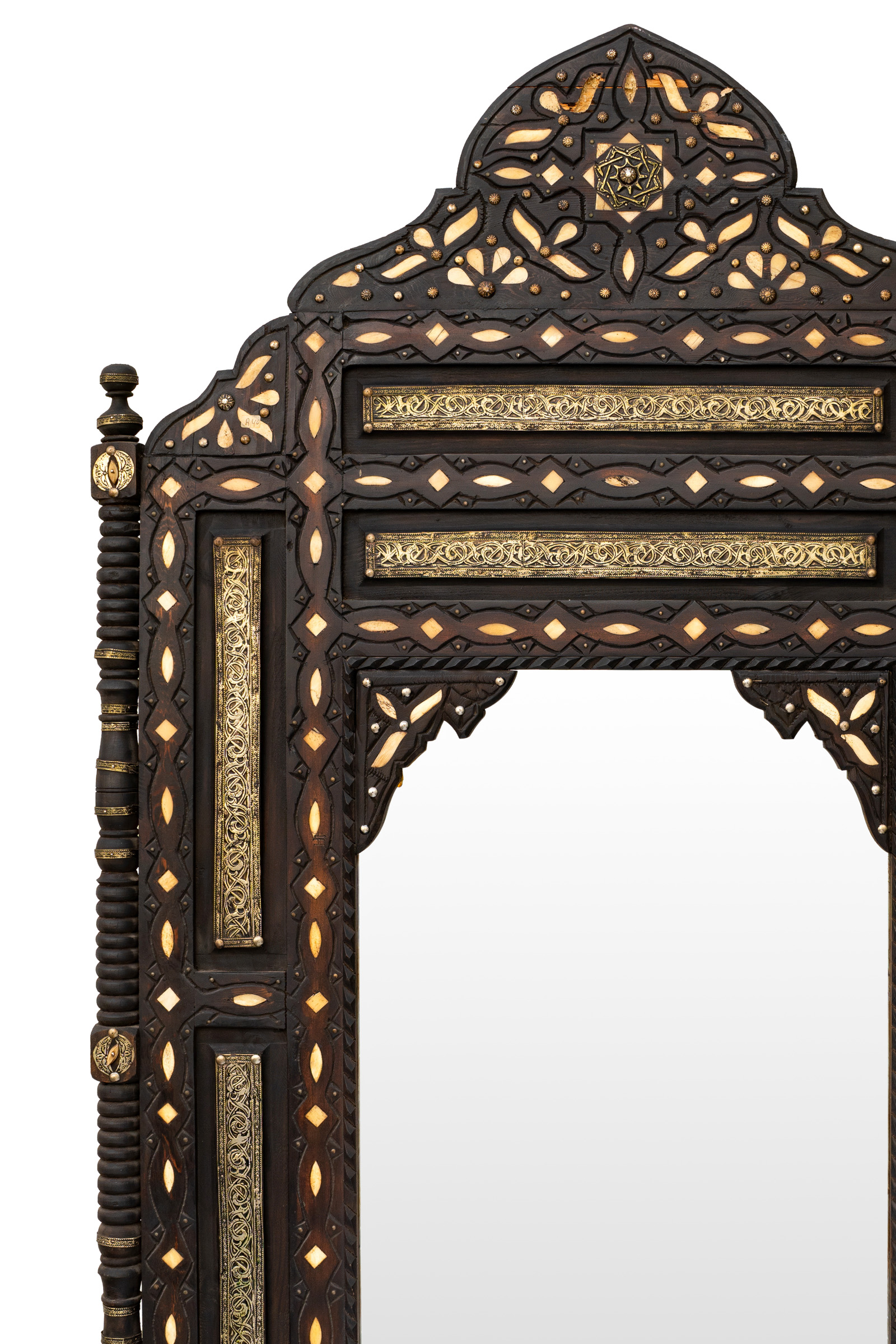 Espejo rectangular Marroquí con diseño arabescos