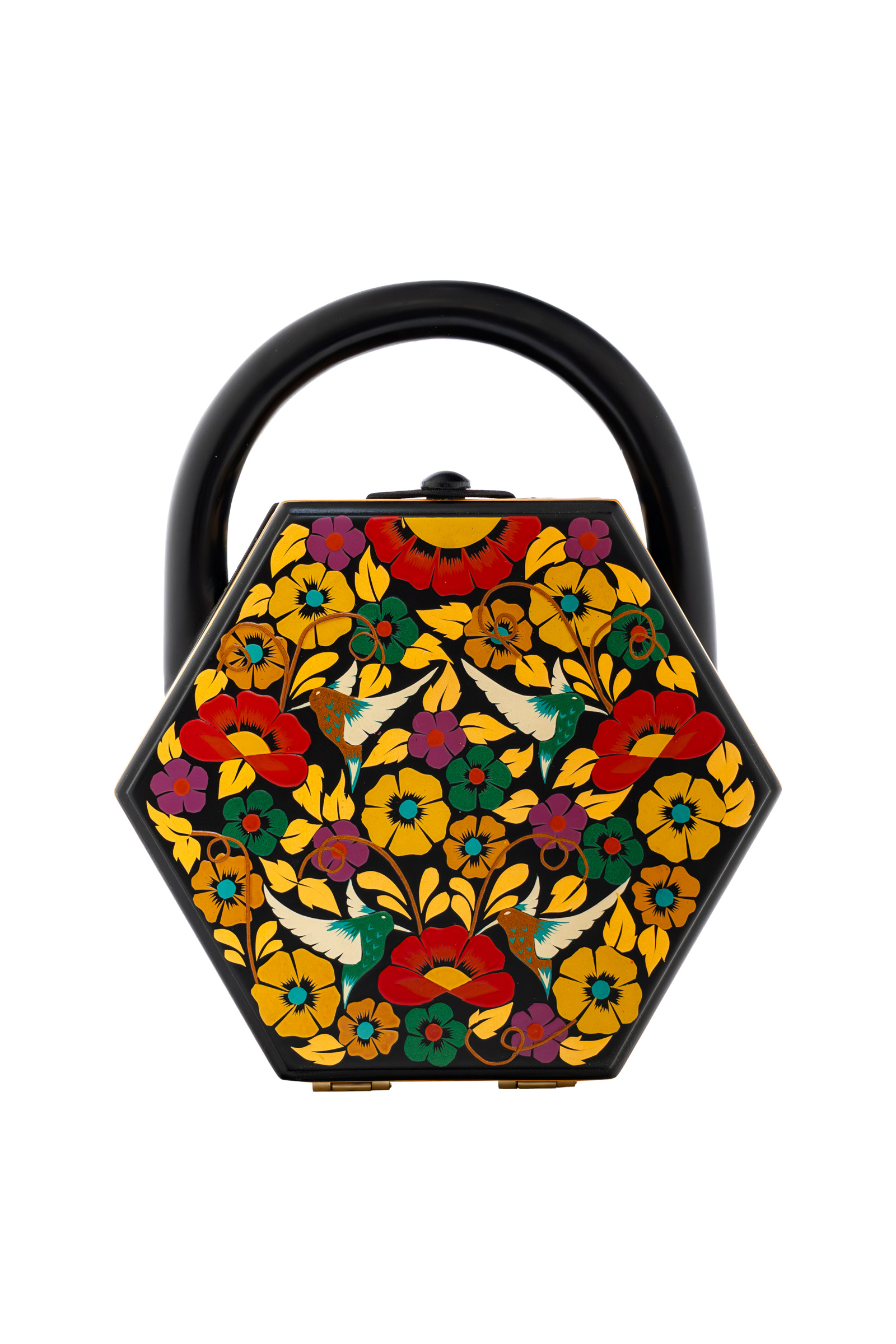 Bolso de mano con técnica Mopa Mopa - 26 Cm.