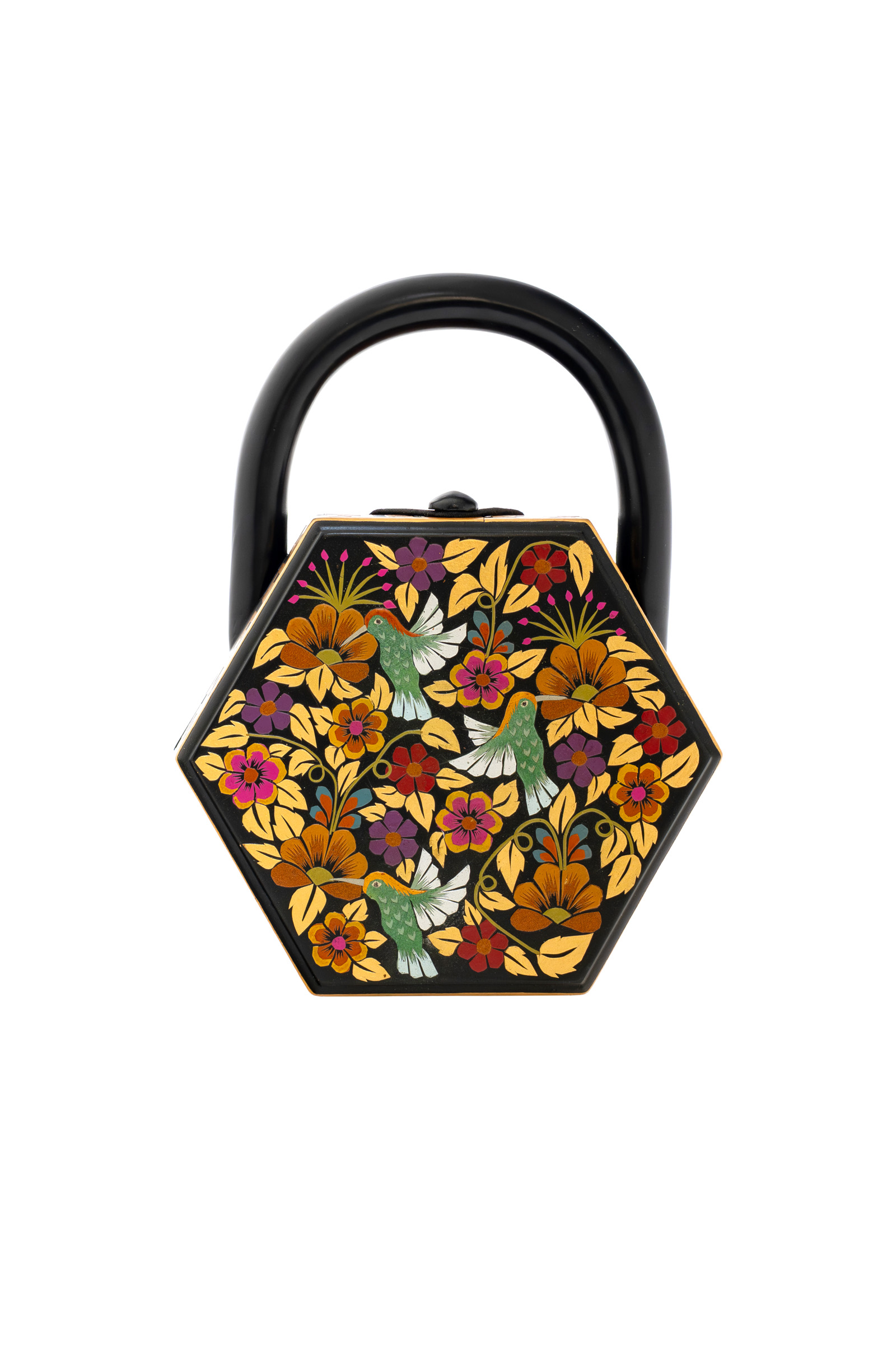 Bolso de mano con técnica Mopa Mopa - 26 Cm. 