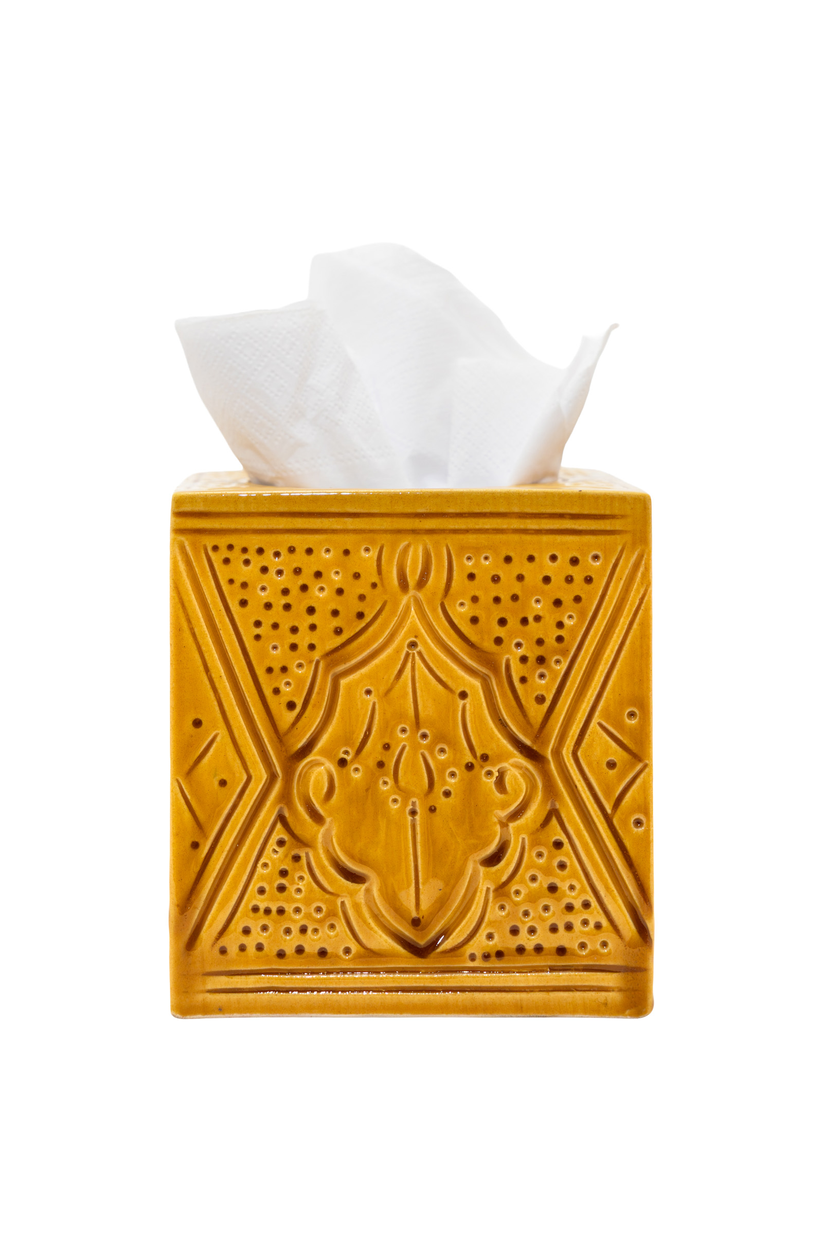 Kleenera en cerámica - Mostaza.