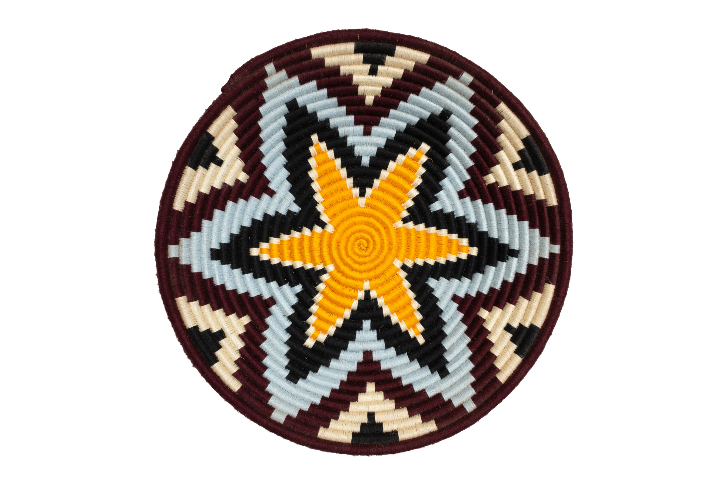 Decorative wool plate - Large.