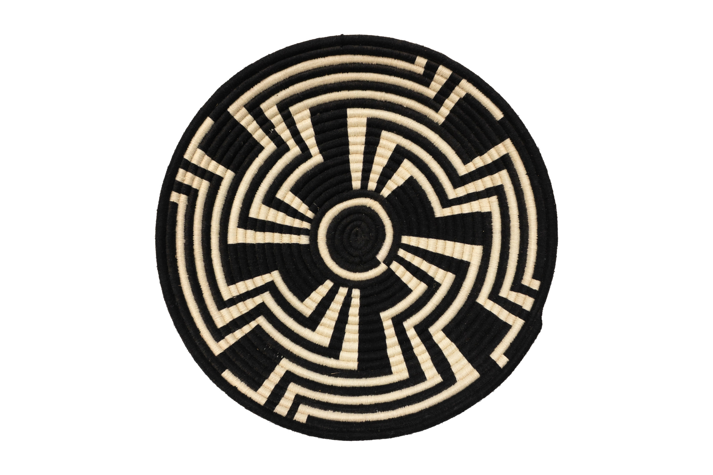 Decorative wool plate - Large.