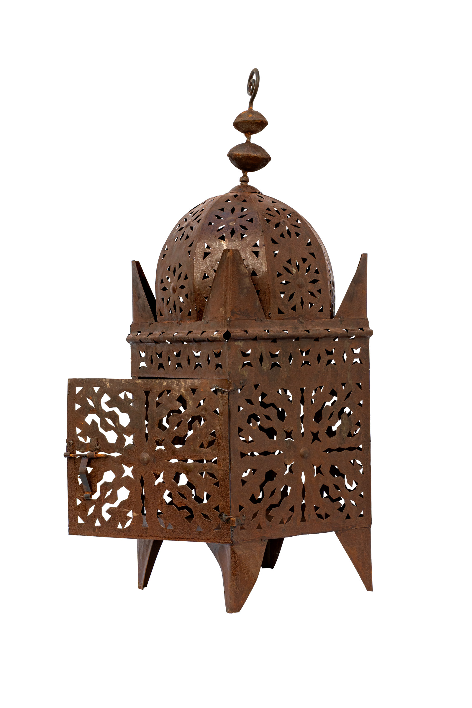 Moroccan metal lantern.