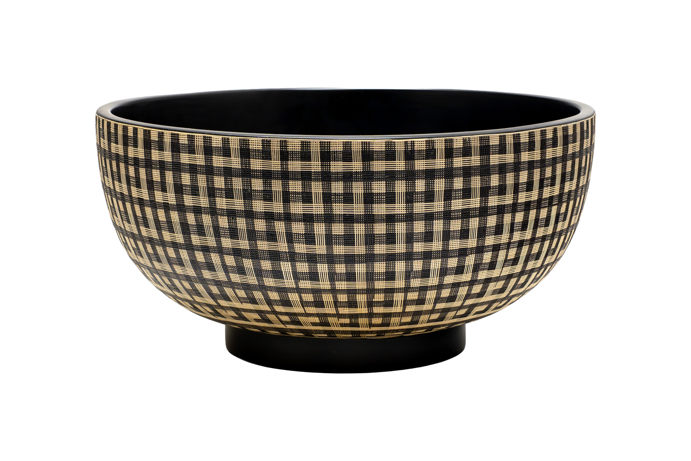 Bowl chapado en tamo de trigo.