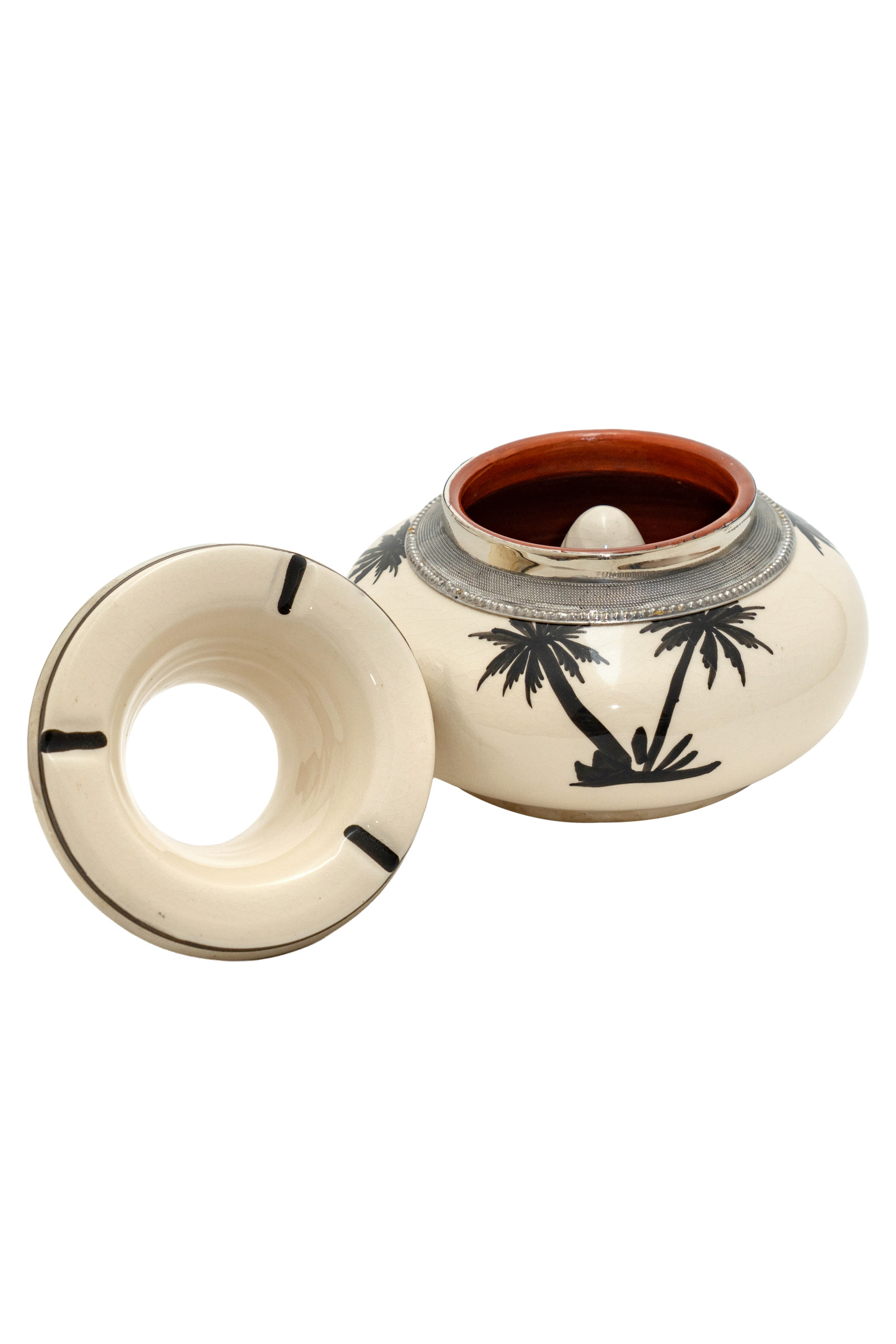 Cenicero Marroquí en cerámica - 11 Cm.