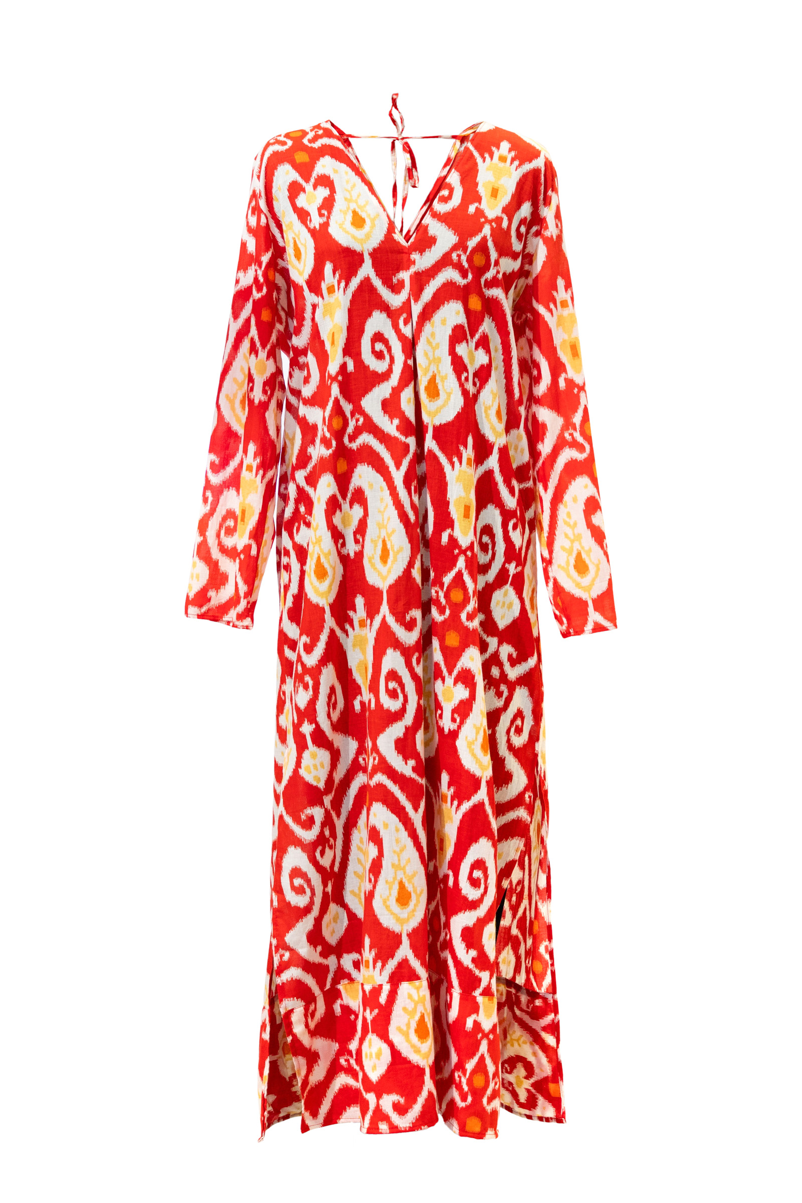 Caftán en Ikat
